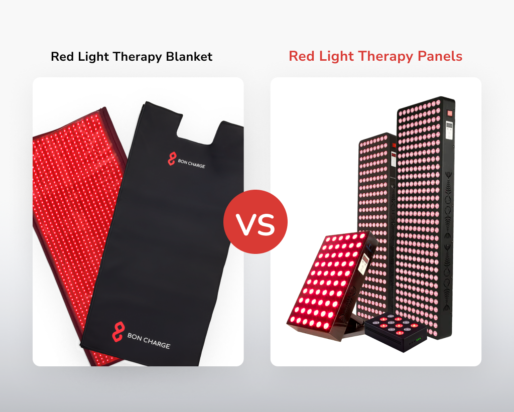 Red Light Therapy Blanket Vs. Red Light Panels