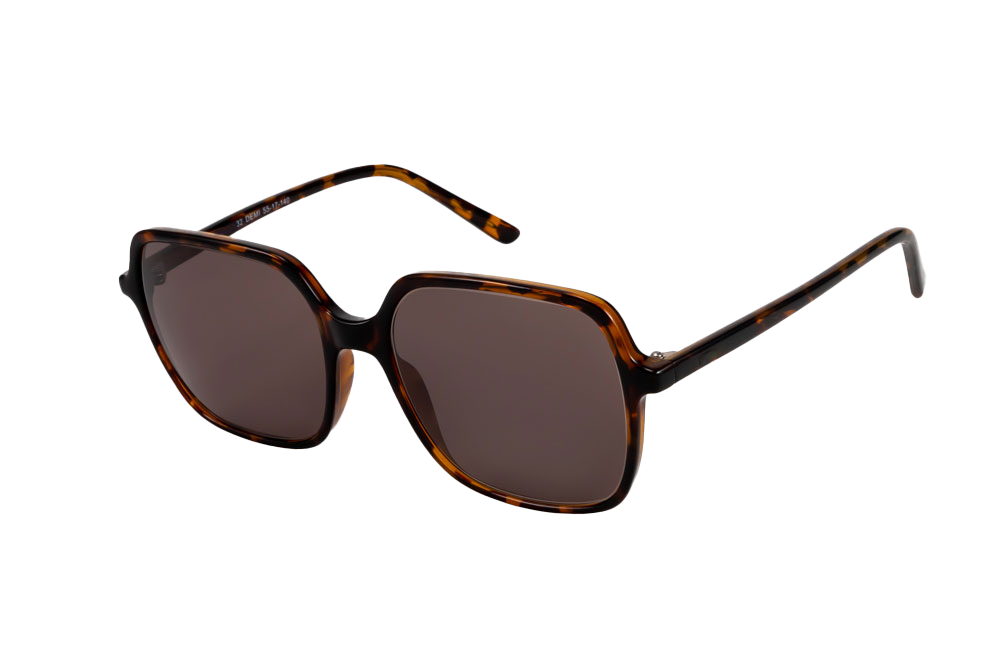 Blaire Sunglasses (Brown) Angled View