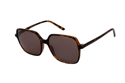 Blaire Sunglasses (Brown) Angled View