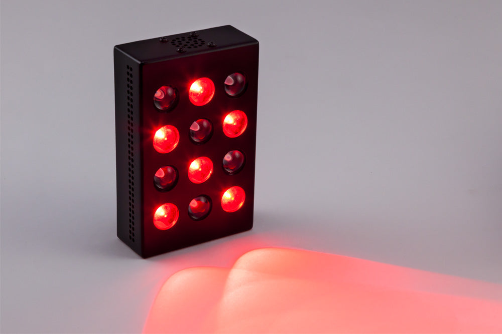 Mini Red Light Device Glow on Surface